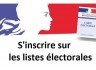 S’inscrire sur la liste électorale