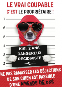 halte aux déjections canines