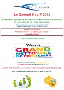 nettoyage printemps 2019