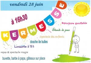 kermesse sou des ecoles 28 juin